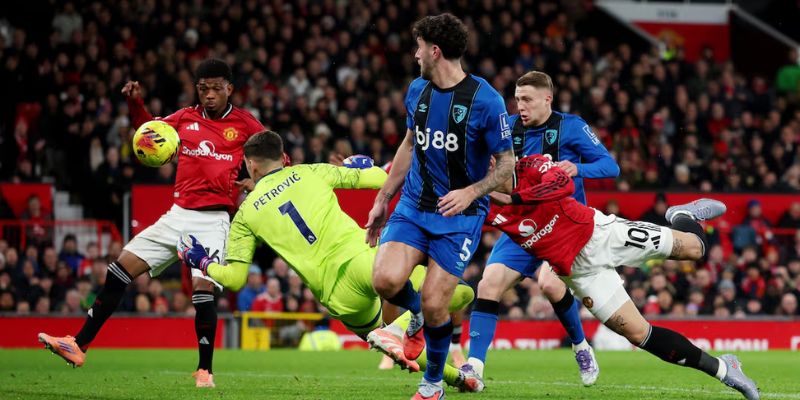 Đánh giá phong độ hiện tại Bournemouth vs Manchester United