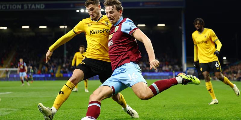 So sánh nhịp độ giữa Burnley vs Wolves