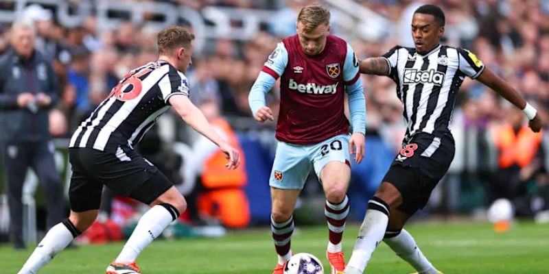 So sánh nhịp độ thi đấu của Newcastle United vs West Ham United