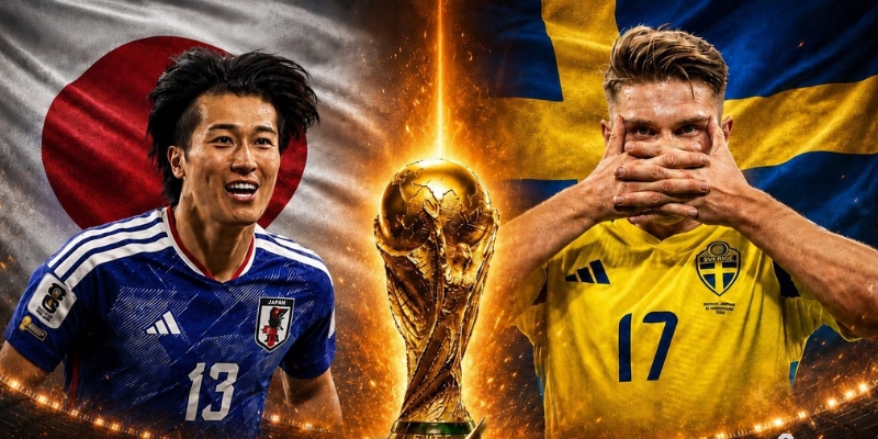 Nhận định Nhật Bản vs Thụy Điển về phong độ