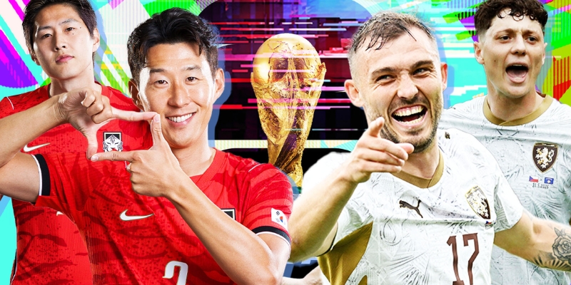 Tương quan về phong độSouth Korea vs Czech Republic